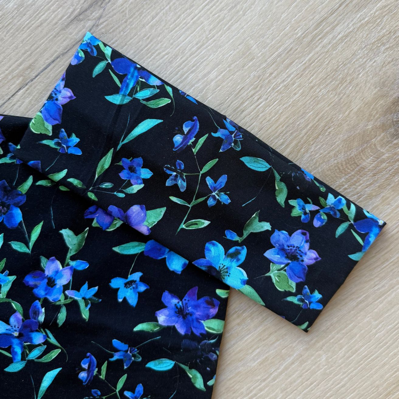 Čelenka MODRÉ KVIETKY – Obrázok 2
